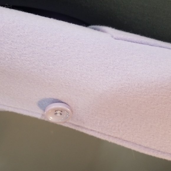 Louben made in Canada wool cashmere mix size 10.  Lavender.  Staple for capsule - Picture 12 of 13